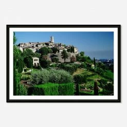 Lulu And Georgia Walls 'St. Paul De Vence' Photography Print By Slim Aarons