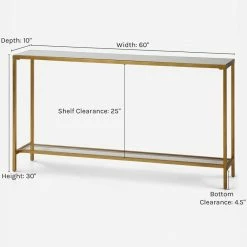 Lulu And Georgia Hasina Console Table