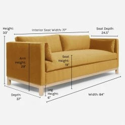 Outlet ✨ Lulu And Georgia Ginny Macdonald Collection Hollingworth Sofa By Ginny Macdonald 🎁 84 Lulu And Georgia Ginny Macdonald Collection Hollingworth Sofa By Ginny Macdonald