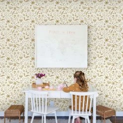 Hot Sale 🤩 Lulu And Georgia Earth Tones Garden Birds Wallpaper By Rylee + Cru 💯 7 Lulu And Georgia Earth Tones Garden Birds Wallpaper By Rylee + Cru