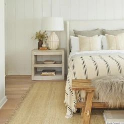 Lulu And Georgia Farmhouse Rug, Natural By Jenni Kayne Earth Tones