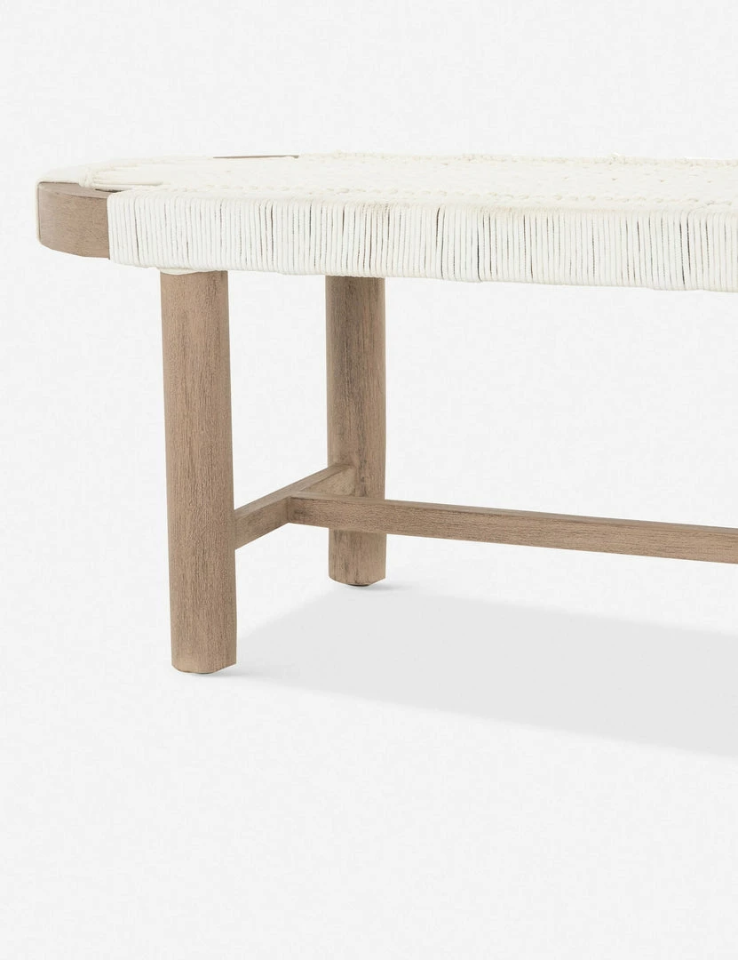 Brand new ✨ Lulu And Georgia Arina Indoor / Outdoor Bench ✔️ 10 Lulu And Georgia Arina Indoor / Outdoor Bench