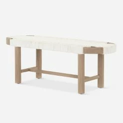 Brand new ✨ Lulu And Georgia Arina Indoor / Outdoor Bench ✔️ 17 Lulu And Georgia Arina Indoor / Outdoor Bench
