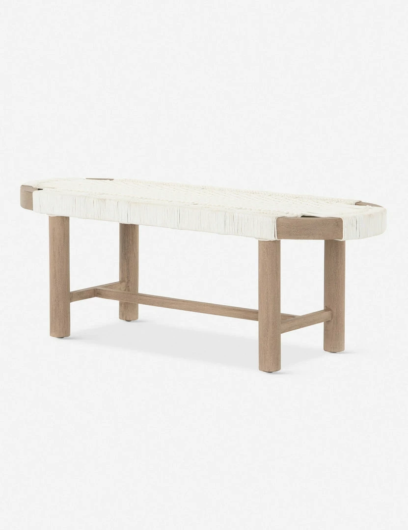 Brand new ✨ Lulu And Georgia Arina Indoor / Outdoor Bench ✔️ 7 Lulu And Georgia Arina Indoor / Outdoor Bench