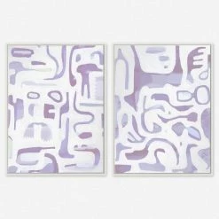 Lulu And Georgia Walls'Garden Path' Print (Set Of 2)