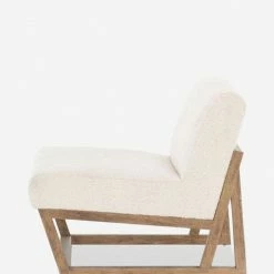 Lulu And Georgia Kansia Accent Chair Bouclé + Textural Fabric