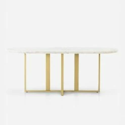 Lulu And Georgia Kara Oval Dining Table Furniture