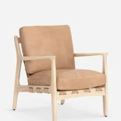 Lulu And Georgia Kenneth Leather Chair Furniture