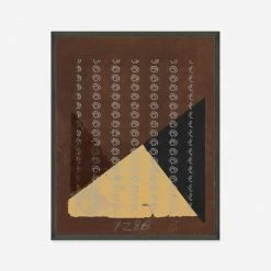 Lulu And Georgia 'Kimono Stencil 1 Cream' Wall Art By ZBC House