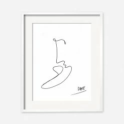 Lulu And Georgia Walls 'Kiss' Print By Damienne Merlina