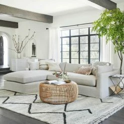 Lulu And Georgia Parque Slipcover Sectional Sofa