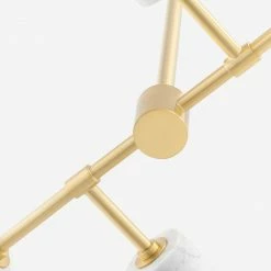 Lulu And Georgia Sculptural Lesley Chandelier