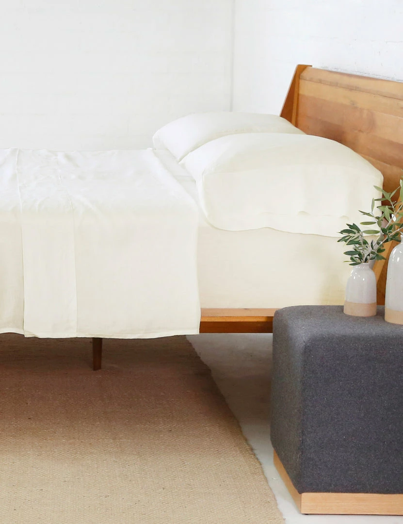 Best Pirce 🧨 Lulu And Georgia Linen Sheet Set By Pom Pom At Home Earth Tones 🤩 4 Lulu And Georgia Linen Sheet Set By Pom Pom At Home Earth Tones