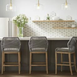 Lulu And Georgia London Indoor / Outdoor Bar Stool Outdoor Collection