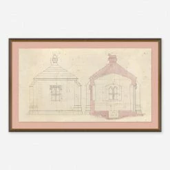 Lulu And Georgia 'Garden House Study' Print