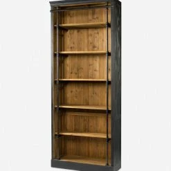 Lulu And Georgia Furniture Mallory Bookcase With Ladder