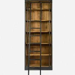 Lulu And Georgia Furniture Mallory Bookcase With Ladder