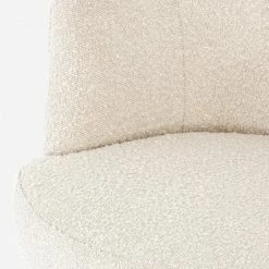 Lulu And Georgia Margie Swivel Chair Bouclé + Textural Fabric