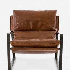 Lulu And Georgia Furniture Marlyne Leather Accent Chair