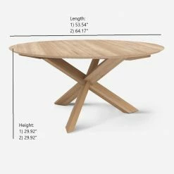Lulu And Georgia Marteena Round Dining Table Furniture