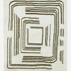 Lulu And Georgia Earth Maze Moroccan Shag Rug By Élan Byrd