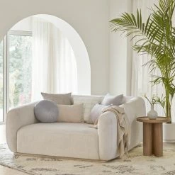 Lulu And Georgia Monroe Velvet Round Pillow Nina Freudenberger Collection