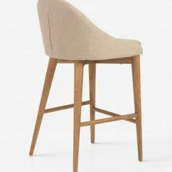 Lulu And Georgia Milo Counter Stool Curved + Rounded