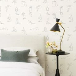 Lulu And Georgia Walls Minimalist Nude Wallpaper