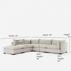 Lulu And Georgia Mitzi Modular Sectional Sofa