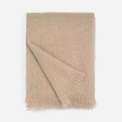 Brand new 💯 Lulu And Georgia Aimee Mohair Throw 😀 40 Lulu And Georgia Aimee Mohair Throw