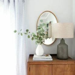 Lulu And Georgia Merci Oval Mirror