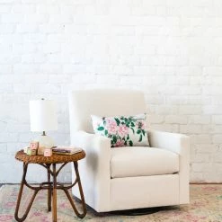 Lulu And Georgia Ellia Glider Chair Mossy Greens