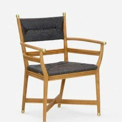 Lulu And Georgia Furniture Morris & Co. Kelmscott Rush Indoor / Outdoor Dining Arm Chair