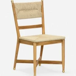 Lulu And Georgia Morris & Co. Kelmscott Rush Indoor / Outdoor Dining Chair Outdoor Collection