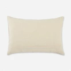 Lulu And Georgia Malva Lumbar Pillow, Brick