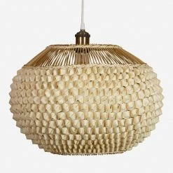 Lulu And Georgia Cachae Round Pendant Light Earth Tones