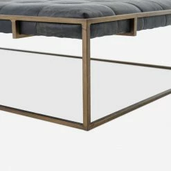 Lulu And Georgia Olwina Leather Coffee Table Furniture