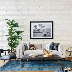 Lulu And Georgia Olwina Leather Coffee Table Furniture