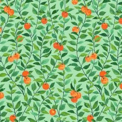 Lulu And Georgia Orange Crush Wallpaper By Nathan Turner Walls