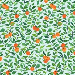 Lulu And Georgia Orange Crush Wallpaper By Nathan Turner Walls