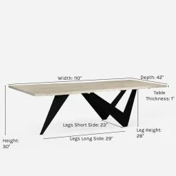 Lulu And Georgia Pacey Dining Table Sculptural