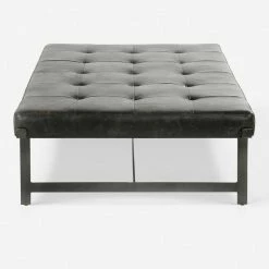 Lulu And Georgia Patrizia Leather Coffee Table