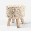 Lulu And Georgia Petit Trou Stool Curved + Rounded