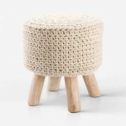 Lulu And Georgia Petit Trou Stool Curved + Rounded