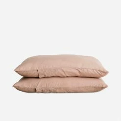 Lulu And Georgia Cultiver Linen Bedding, Fawn Sheet Set