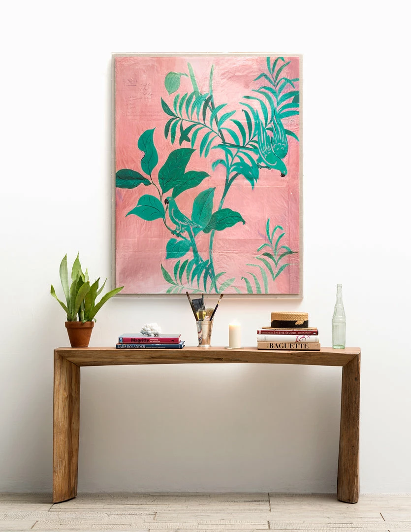 Best Sale 💯 Lulu And Georgia 'Pink Birds' Wall Art By Paule Marrot Walls 🥰 4 Lulu And Georgia 'Pink Birds' Wall Art By Paule Marrot Walls