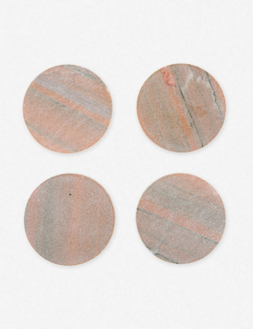 Best Pirce ❤️ Lulu And Georgia Modernist Coaster (Set Of 4) Malene Barnett Kindred Collection 🎁 7 Lulu And Georgia Modernist Coaster (Set Of 4) Malene Barnett Kindred Collection