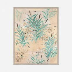 Lulu And Georgia 'Les Roseaux' Print By Paule Marrot