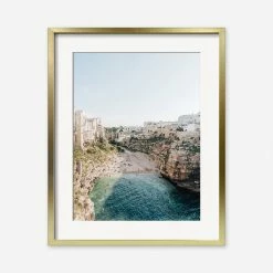 Lulu And Georgia 'Polignano A Mare' Photography Print By Carley Rudd Walls