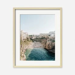 Lulu And Georgia 'Polignano A Mare' Photography Print By Carley Rudd Walls